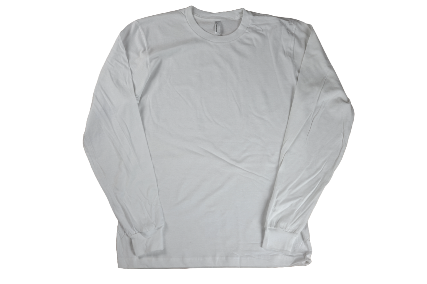 AA Fine Jersey L/S T-Shirt in White
